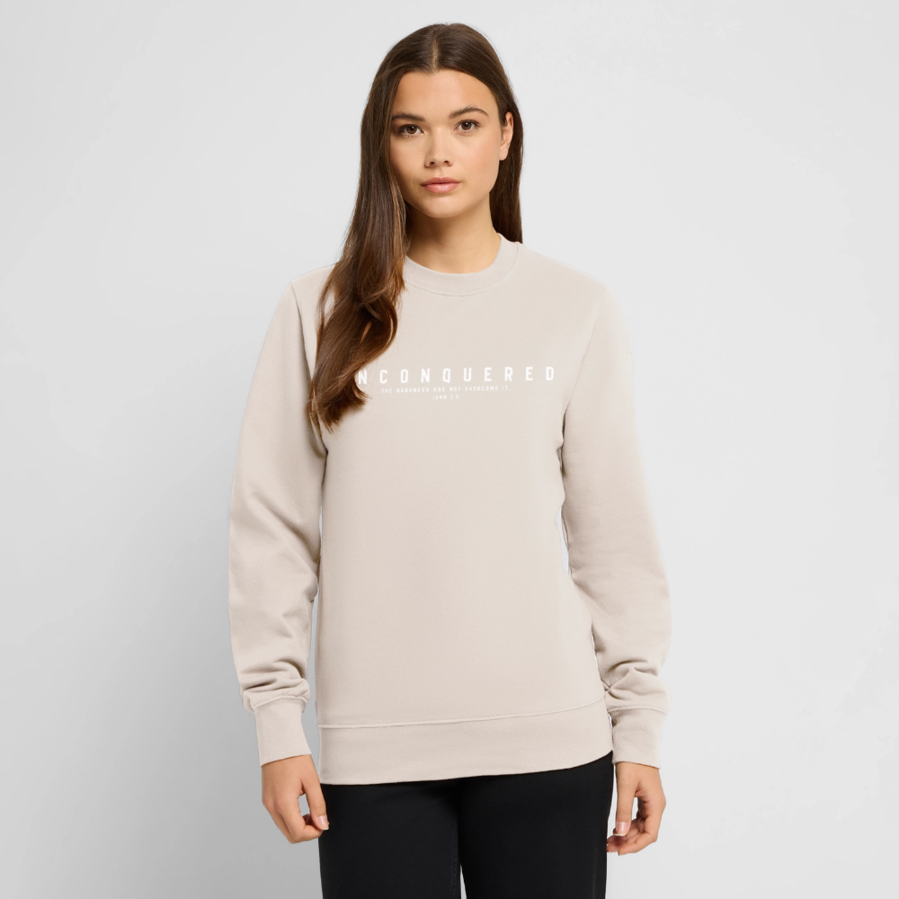 Unconquered Unisex Sweatshirt - sand