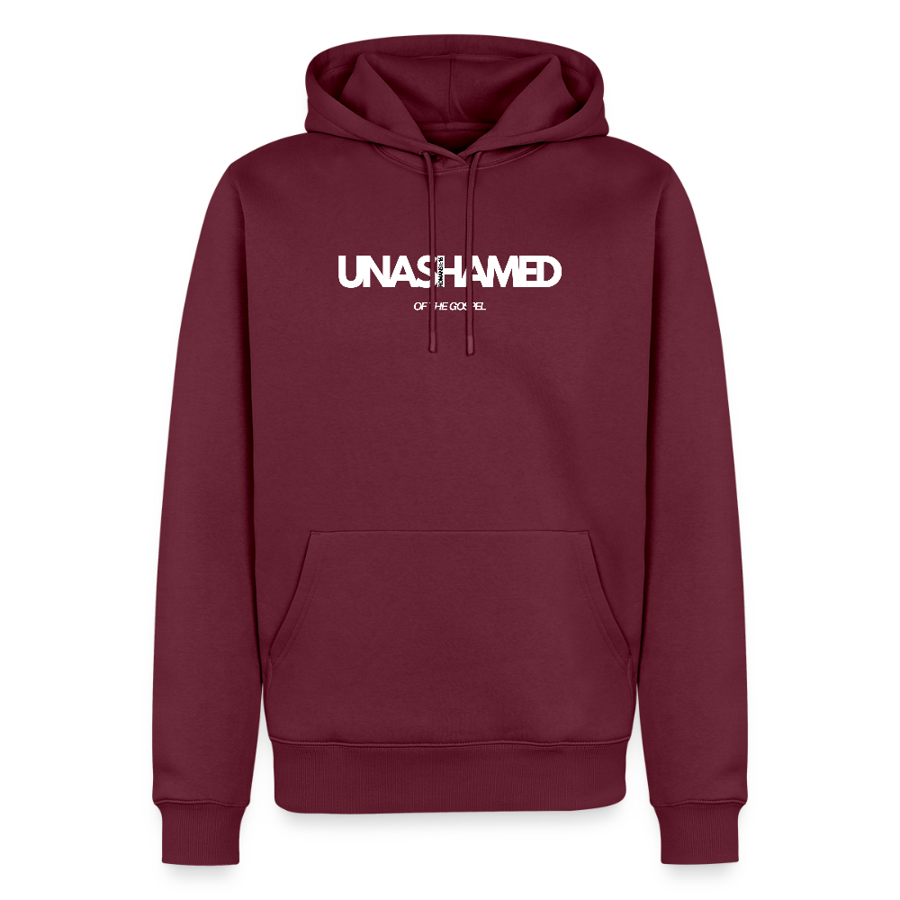 Unashamed Men’s Premium Hoodie - burgundy