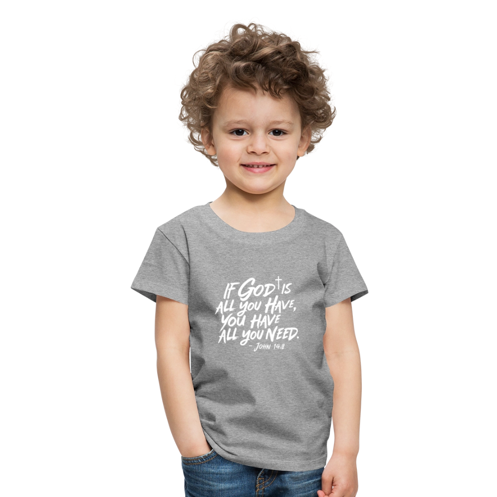 Chosen Kids' Premium T-Shirt - heather grey