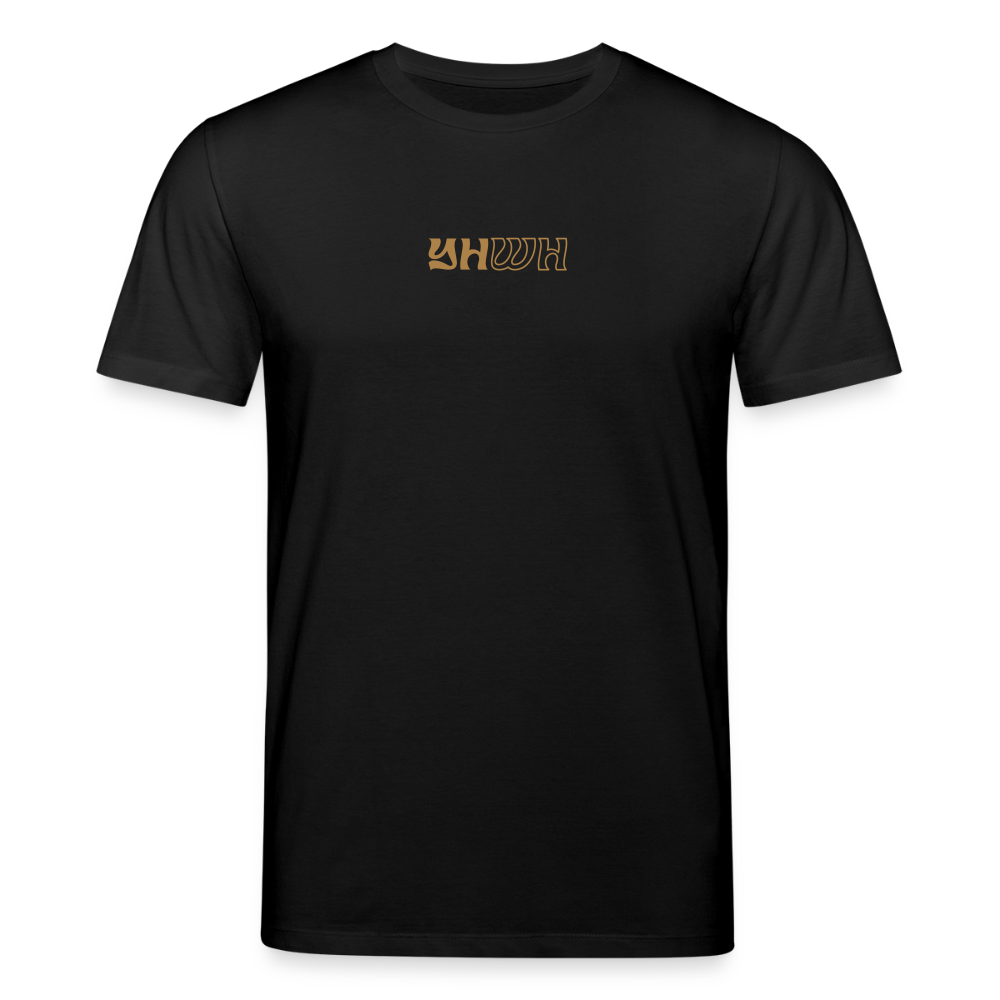 Yahweh Unisex Organic T-Shirt - black