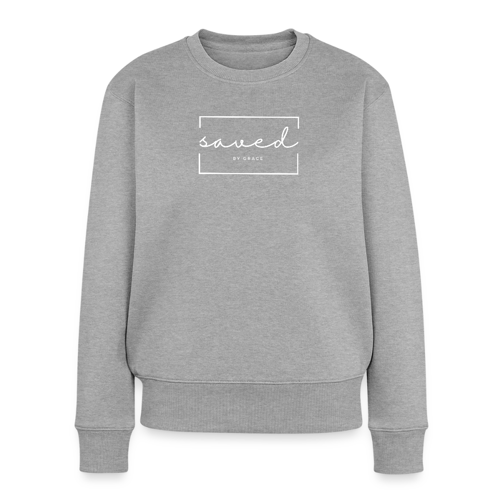 Saved Women’s Premium Sweatshirt - heather grey