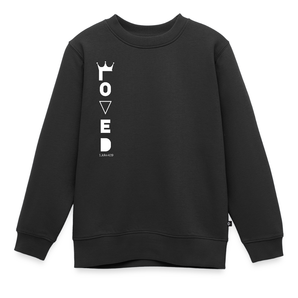 Loved Kids’ Premium Sweatshirt - black