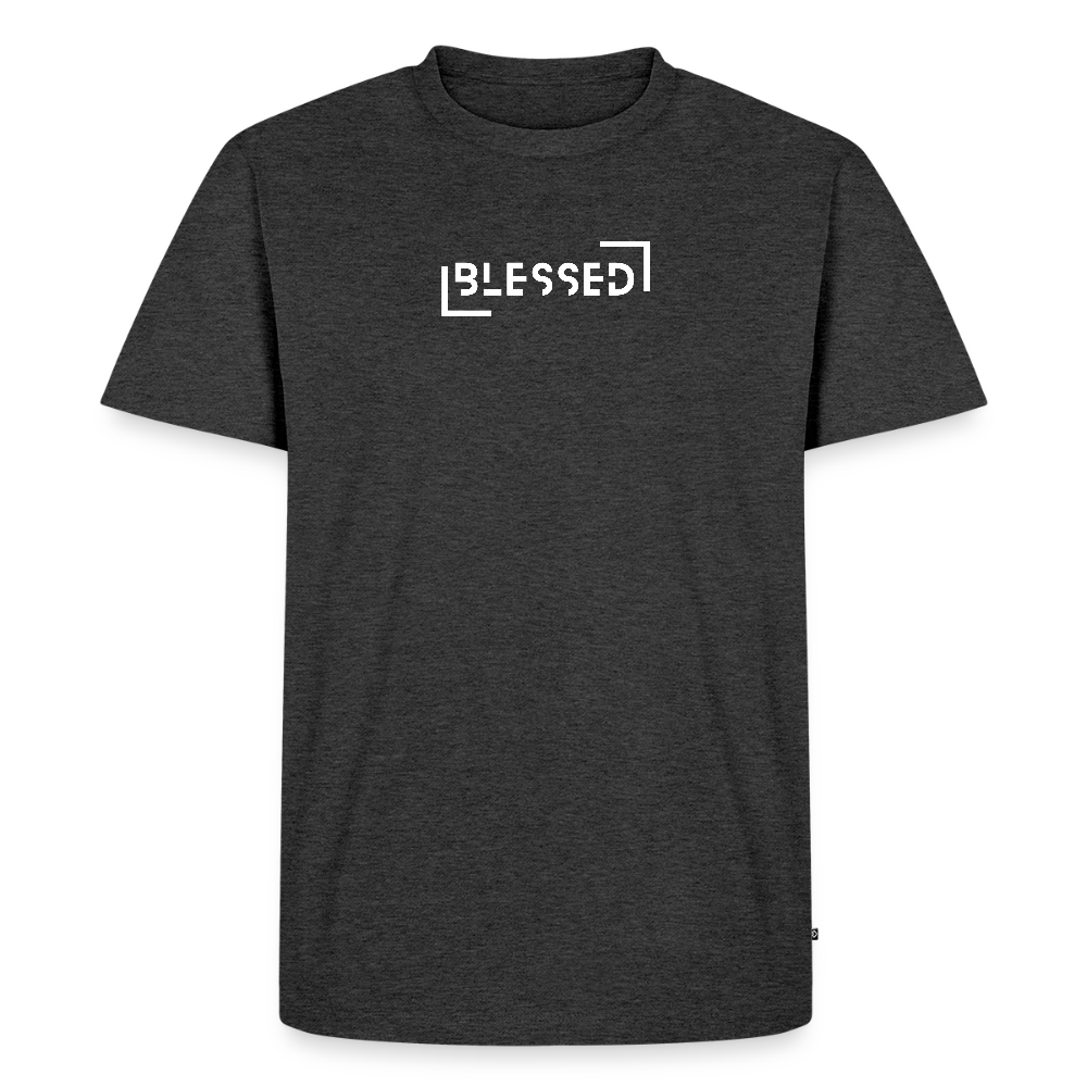 Blessed Men’s Premium T-Shirt - heather anthracite