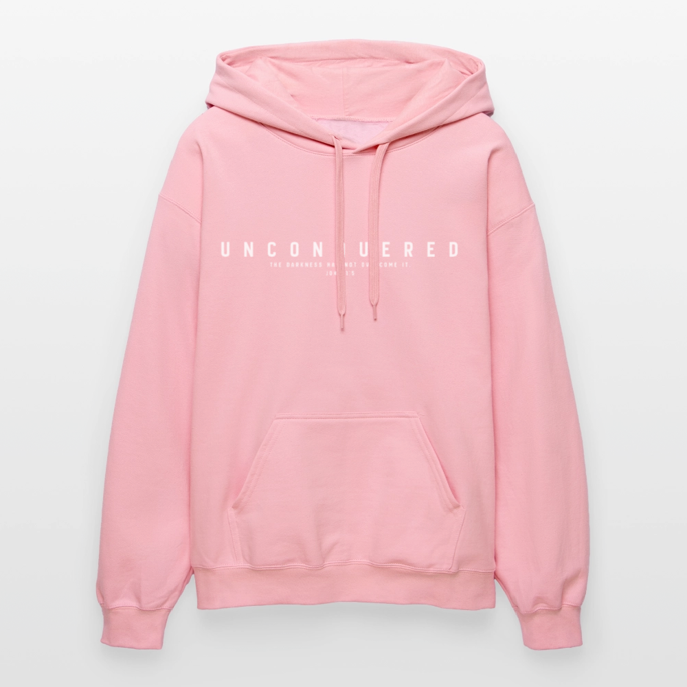 Unconquered Unisex Softstyle® Midweight Hoodie - light pink