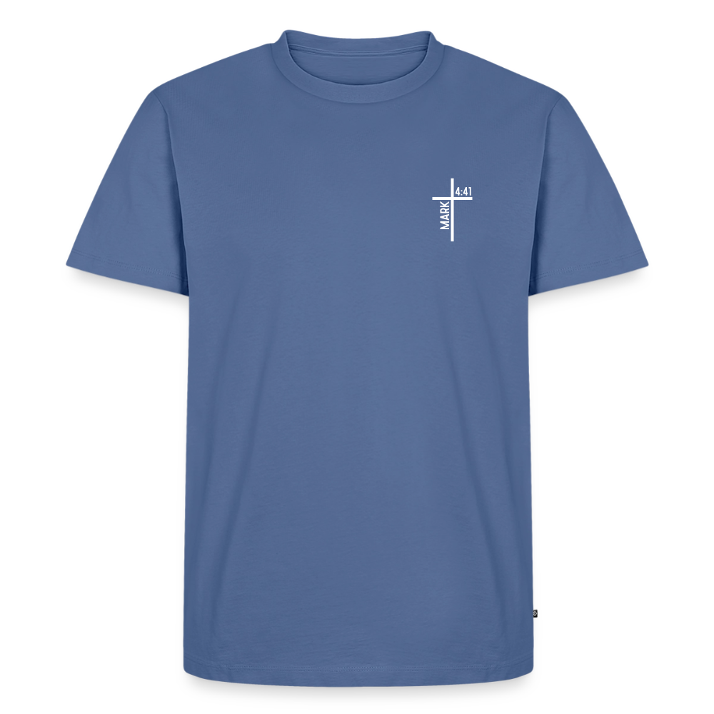 Wind and Waves Men’s Premium T-Shirt - stone blue