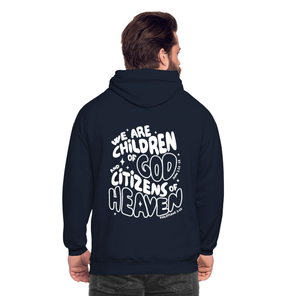 Children of God Unisex Hoodie - navy