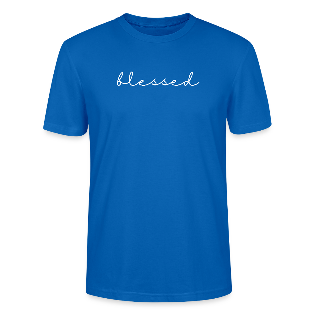 Blessed Unisex T-Shirt - peacock-blue