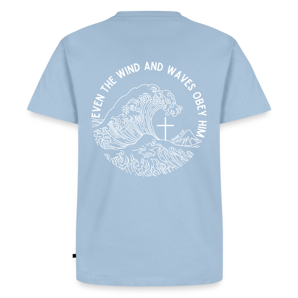 Wind and Waves Men’s Premium T-Shirt - light blue