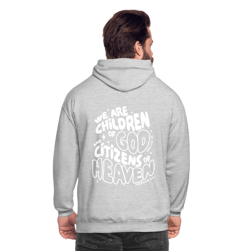 Children of God Unisex Hoodie - light heather grey