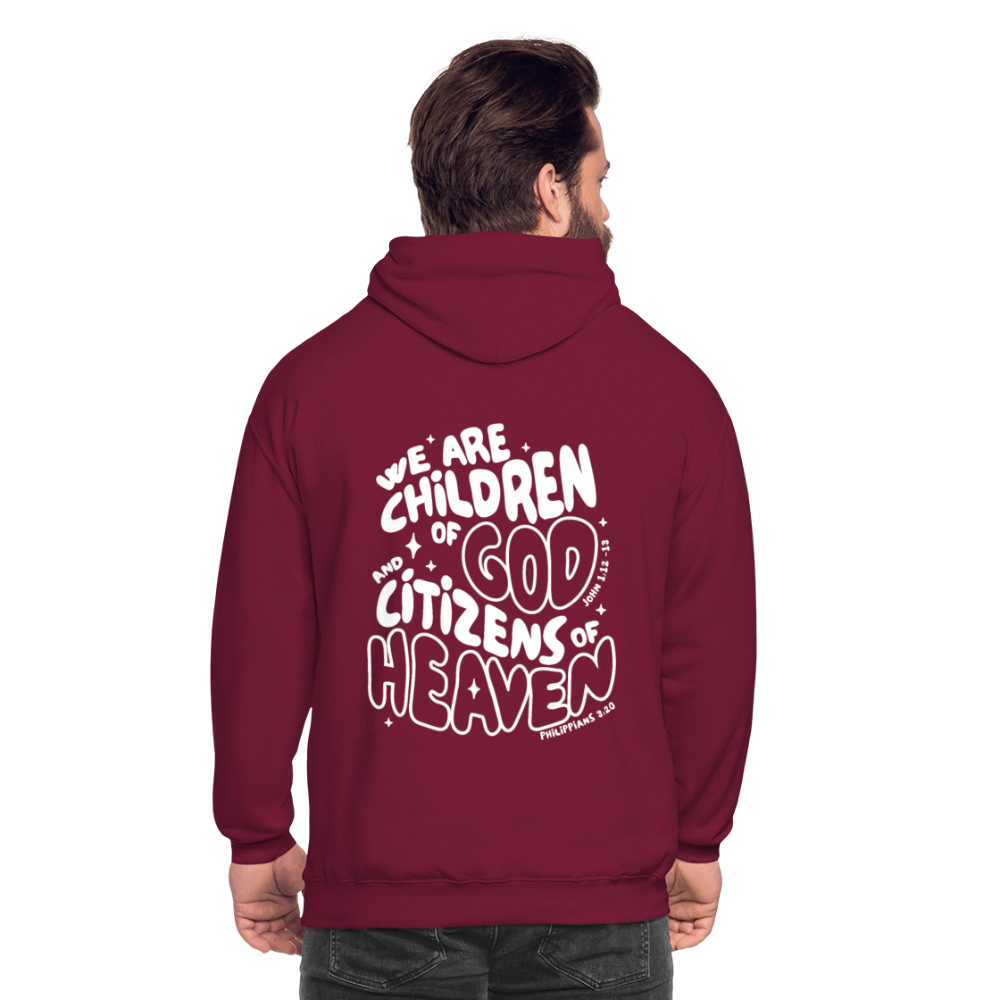 Children of God Unisex Hoodie - bordeaux