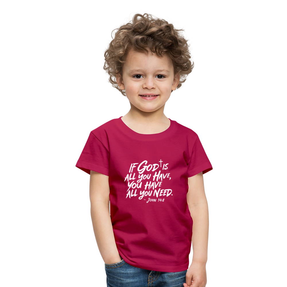 Chosen Kids' Premium T-Shirt - dark pink