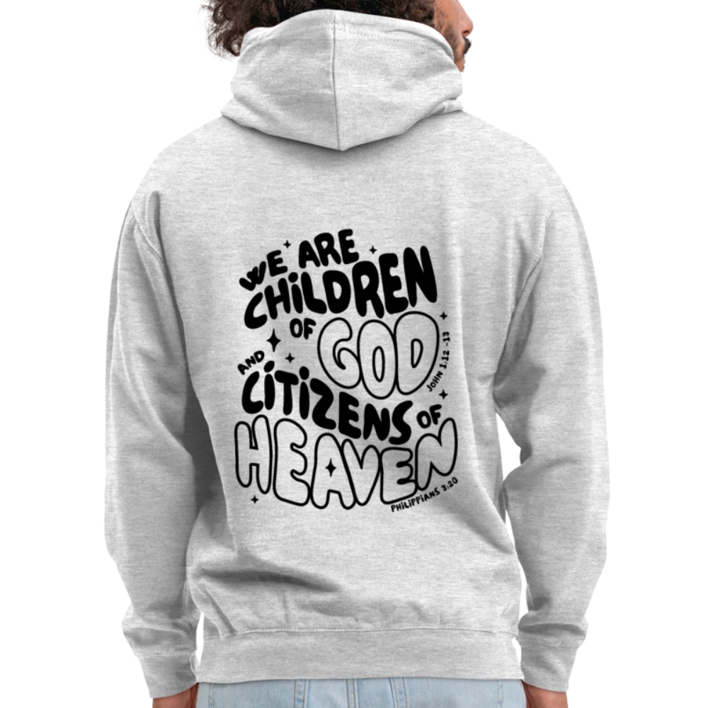 Children of God Unisex Hoodie - light heather grey