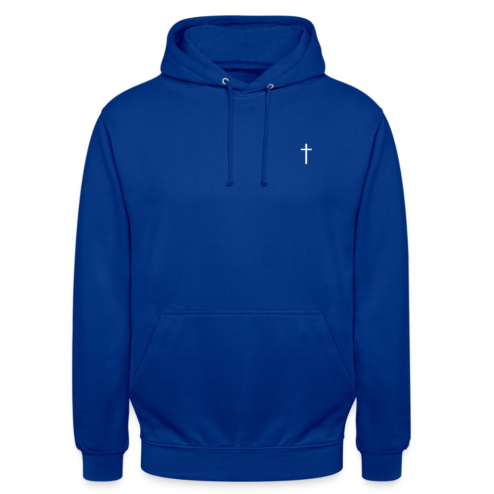 Cross Unisex Hoodie - bright royal