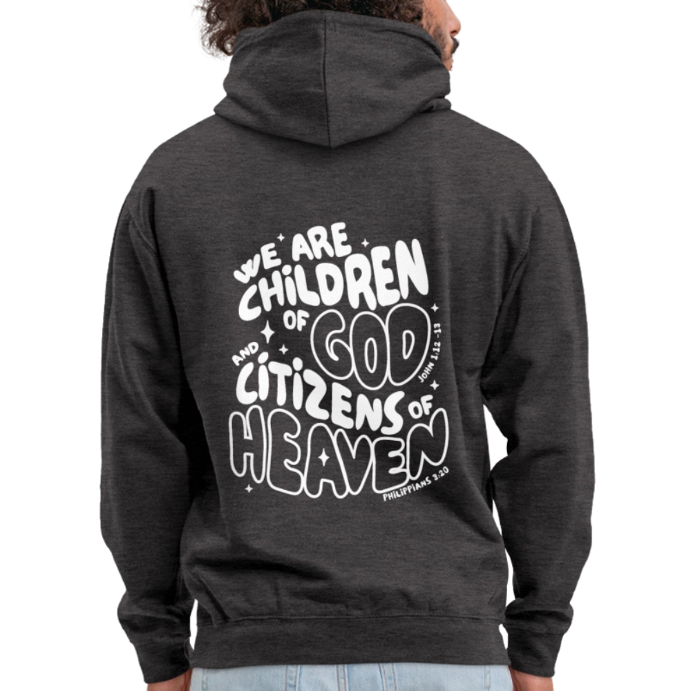 Children of God Unisex Hoodie - charcoal grey