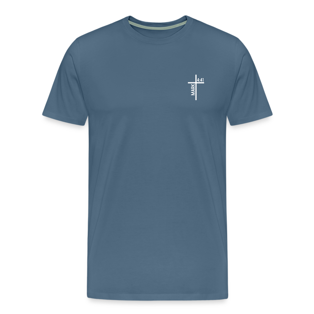 Wind and Waves Men’s Premium T-Shirt - steel blue
