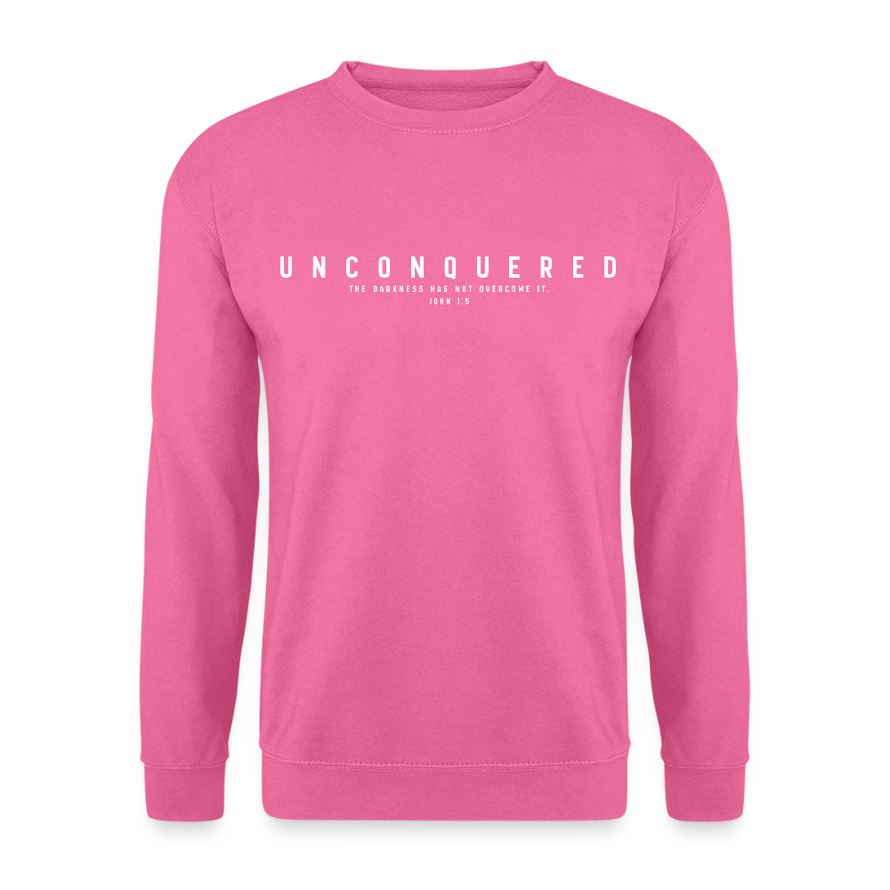Unconquered Unisex Sweatshirt - pink