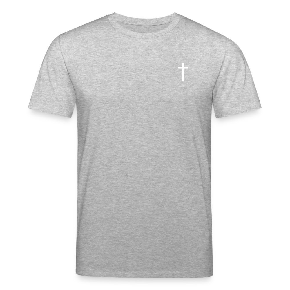 God is enough Unisex Organic T-Shirt - heather grey