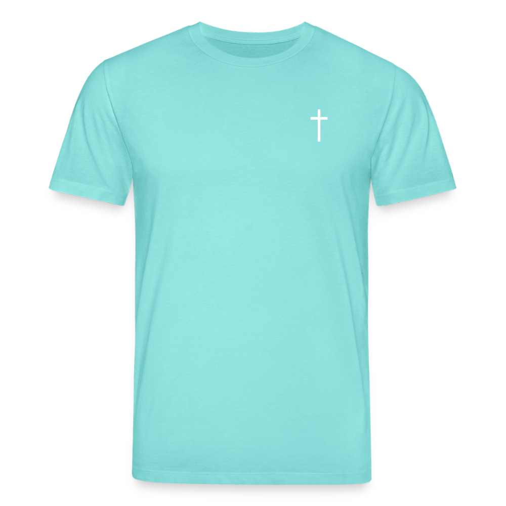 God is enough Unisex Organic T-Shirt - pool blue