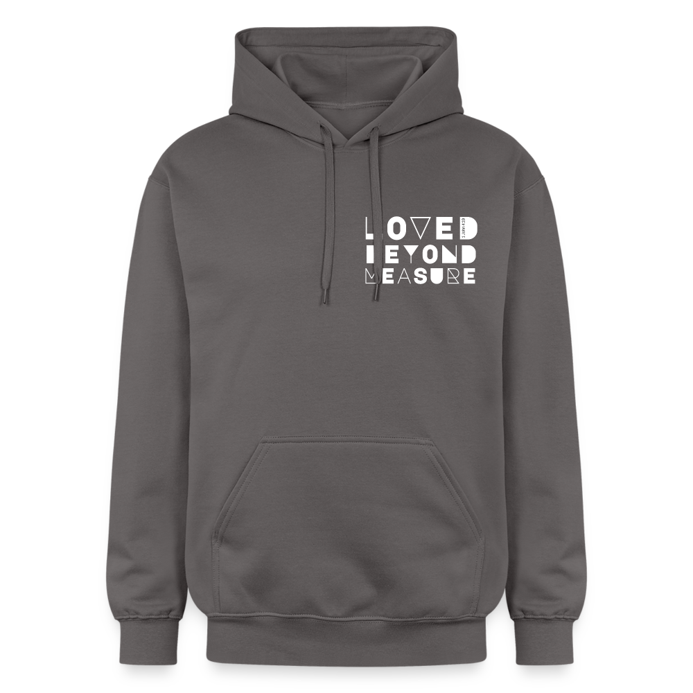 Loved Beyond Measure Unisex Midweight Hoodie - dark grey