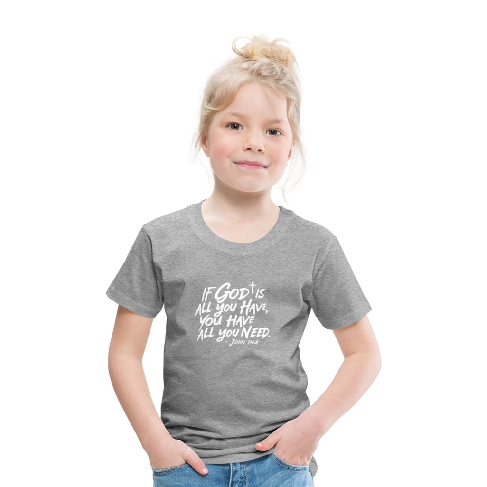 Chosen Kids' Premium T-Shirt - heather grey