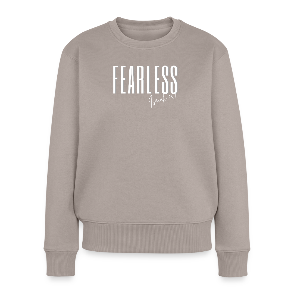 Fearless Women's Premium Sweatshirt - taupe