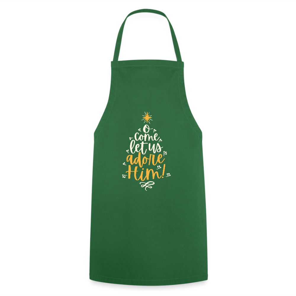 Christmas Cooking Apron - green