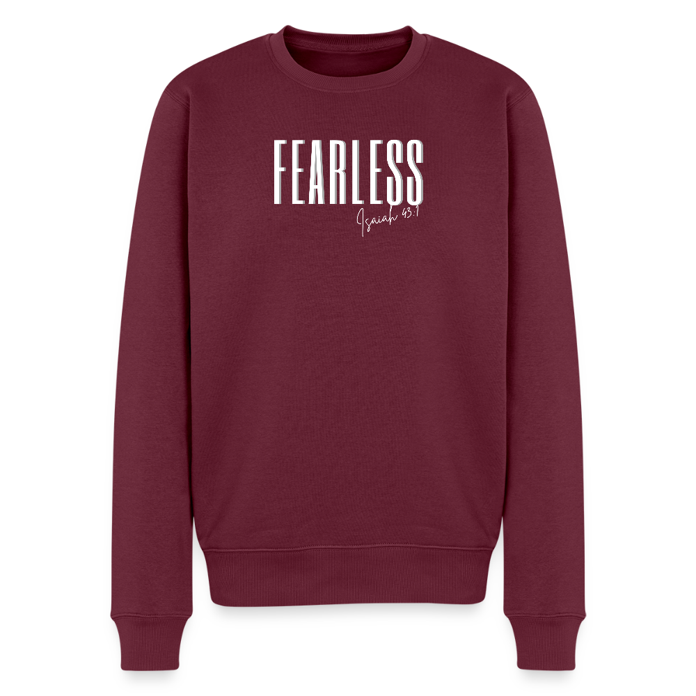 Fearless Men’s Premium Sweatshirt - burgundy