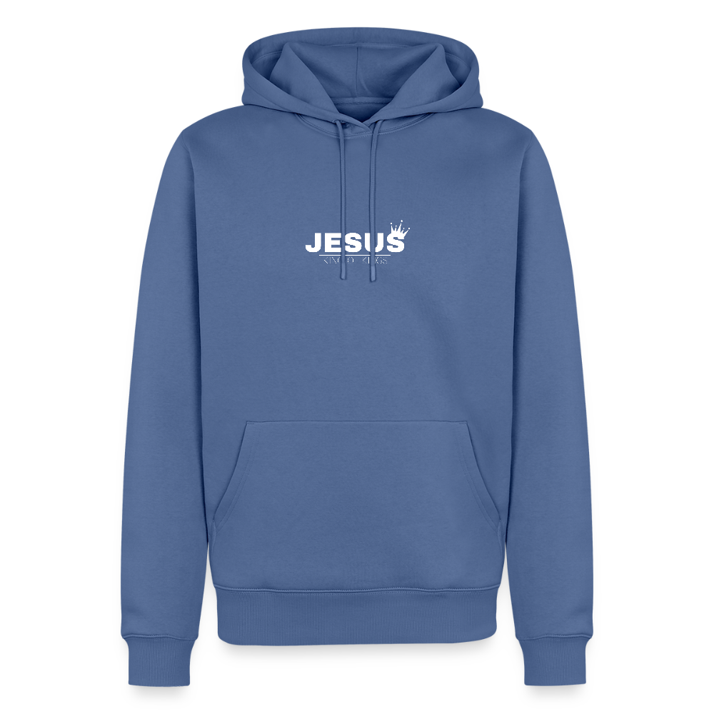 King of Kings Men’s Premium Hoodie - stone blue