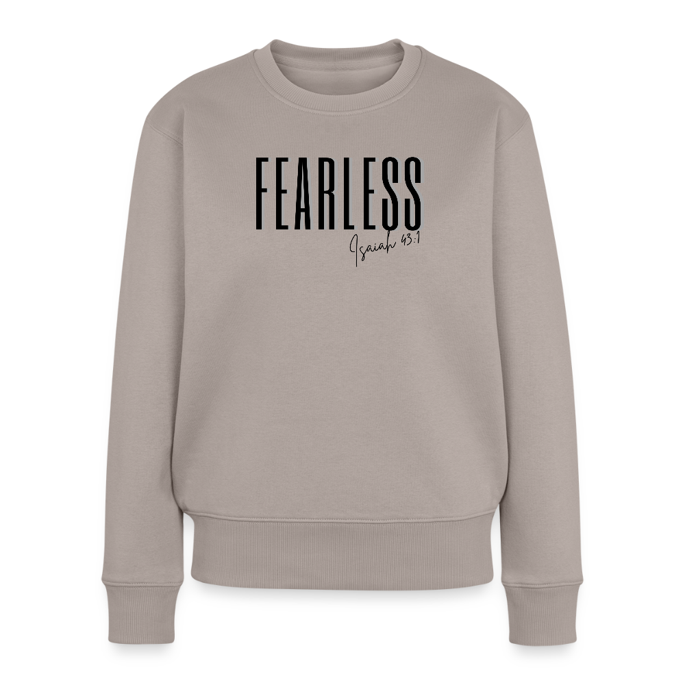 Fearless Women's Premium Sweatshirt - taupe