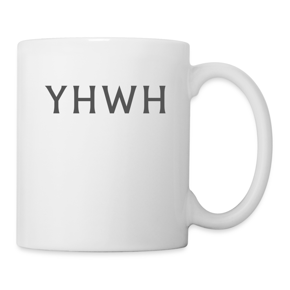 YHWH Mug - white