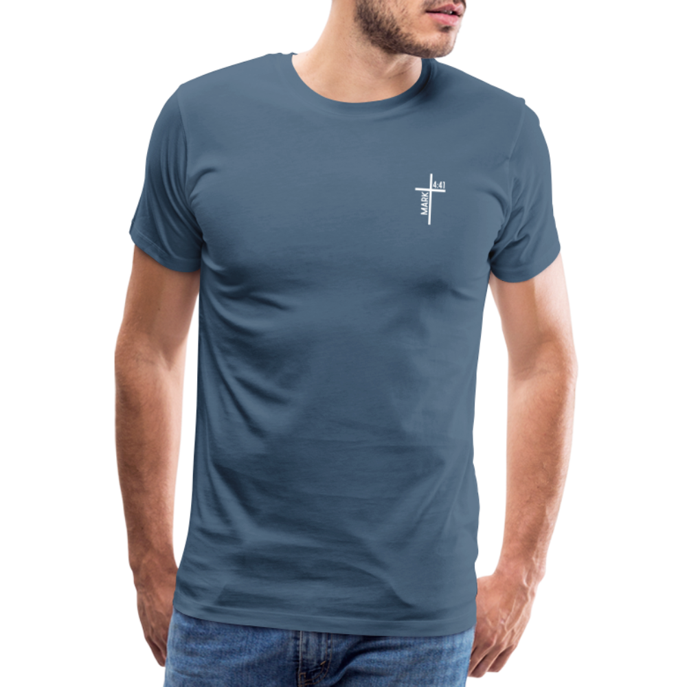 Wind and Waves Men’s Premium T-Shirt - steel blue