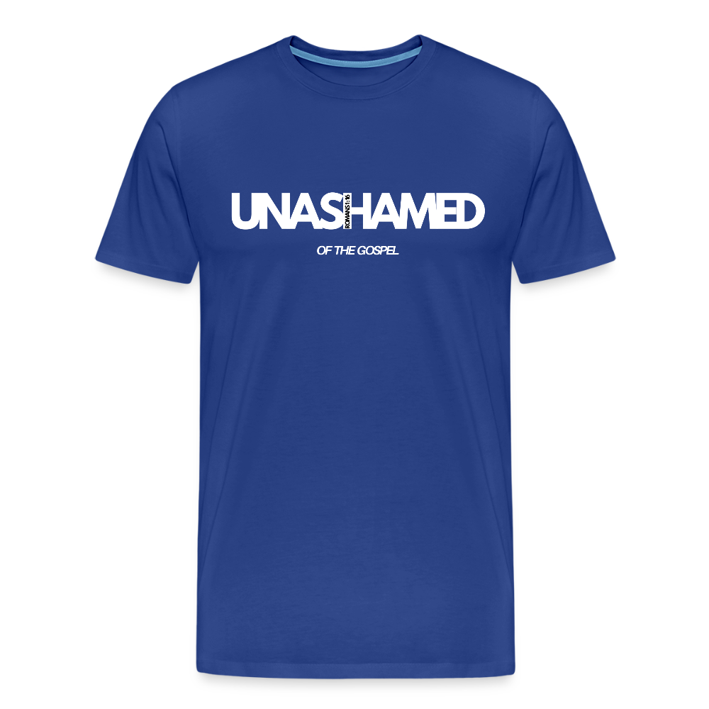 Unashamed Men’s Premium T-Shirt - royal blue