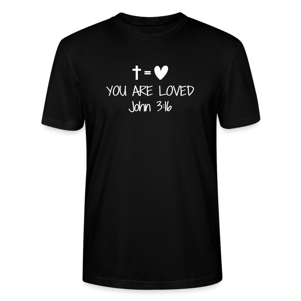 You are loved Unisex T-Shirt - black