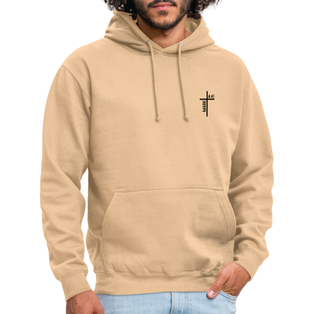 Wind and Waves Unisex Hoodie - peach