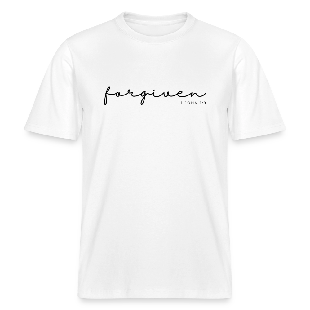 Forgiven Unisex Organic T-Shirt - white