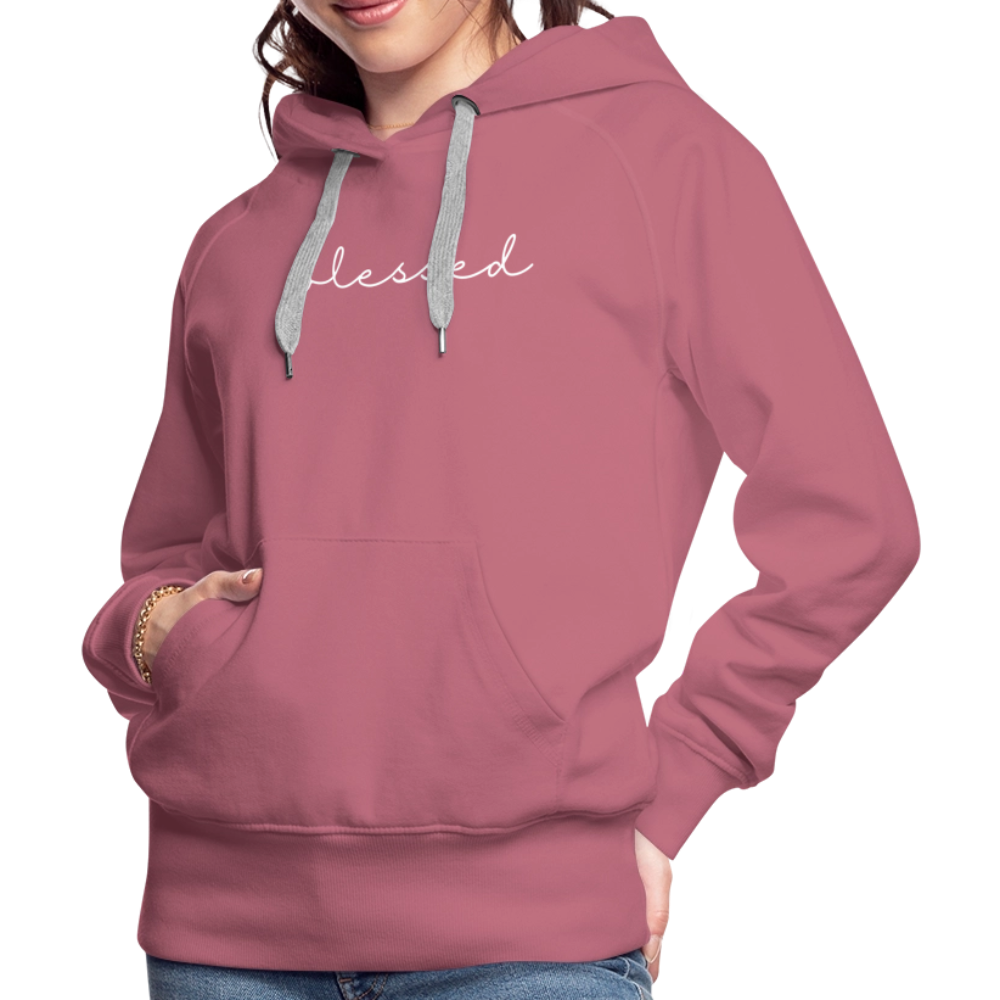 Blessed Women’s Premium Hoodie - mauve