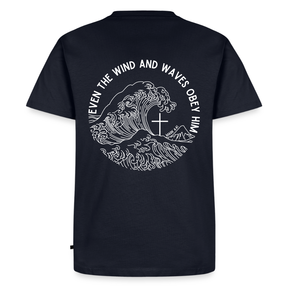 Wind and Waves Men’s Premium T-Shirt - navy