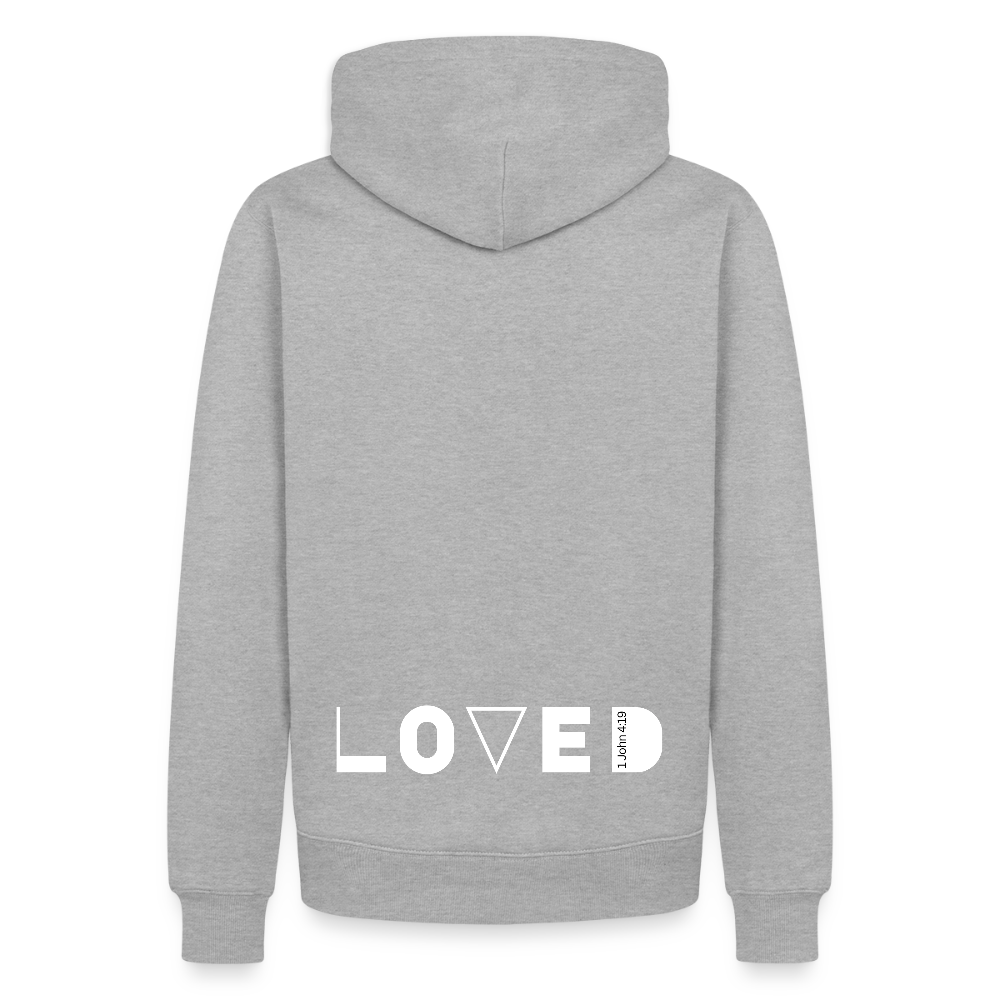 Loved Men’s Premium Hoodie - heather grey