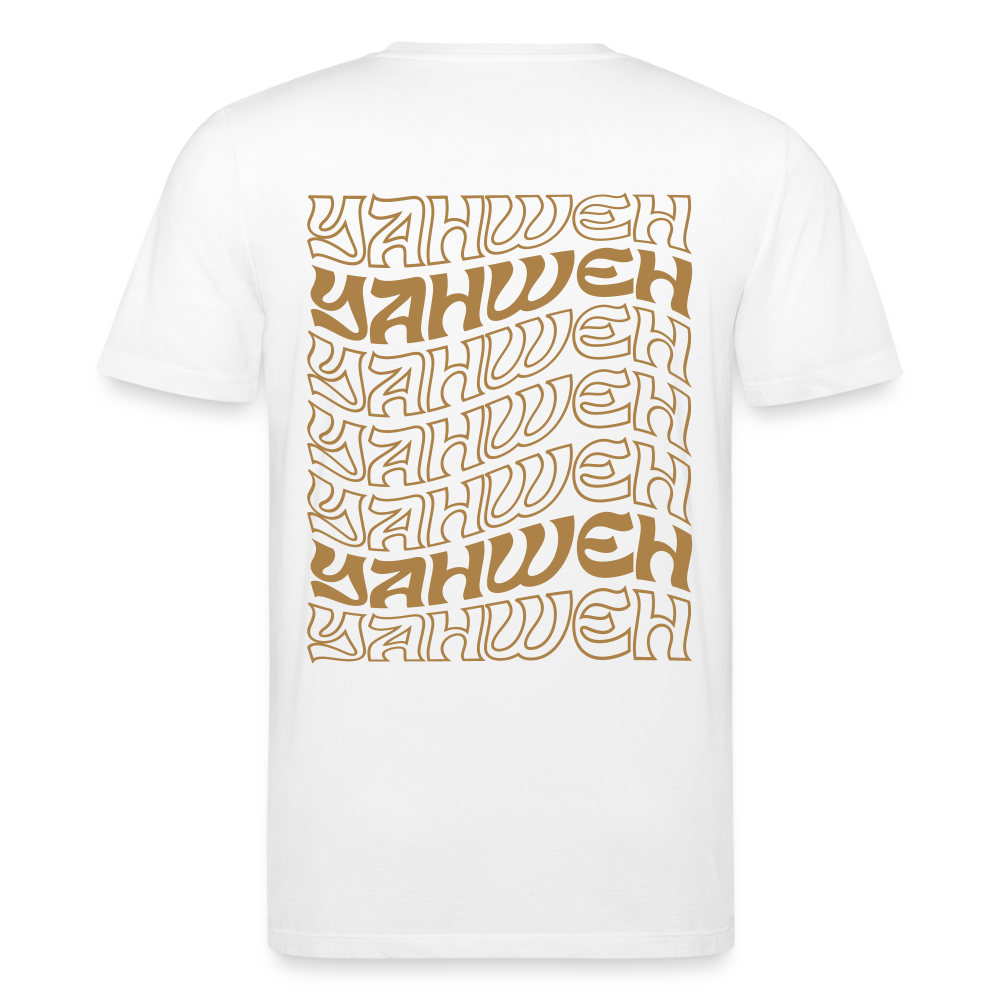 Yahweh Unisex Organic T-Shirt - white
