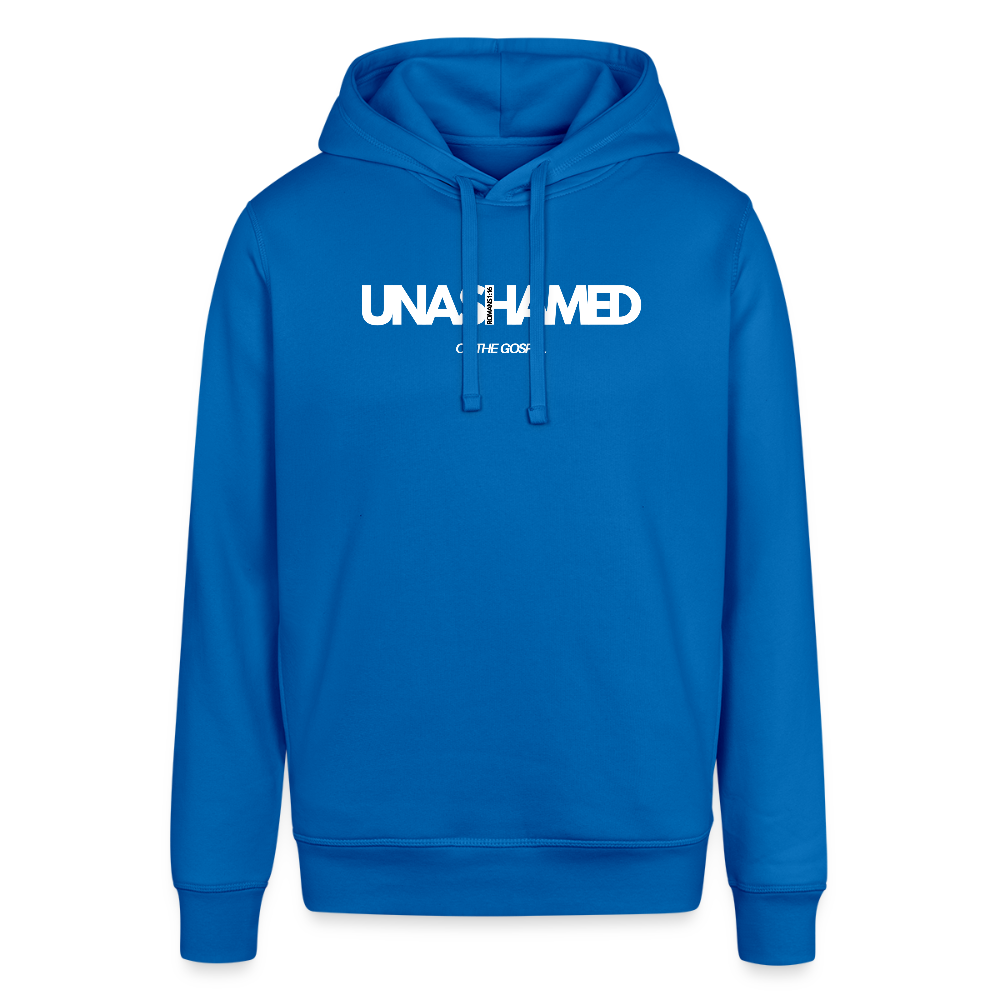 Unashamed Unisex Organic Hoodie - royal blue