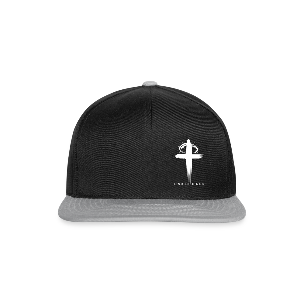 King of Kings Snapback Cap - black/grey