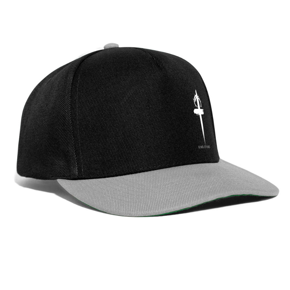 King of Kings Snapback Cap - black/grey