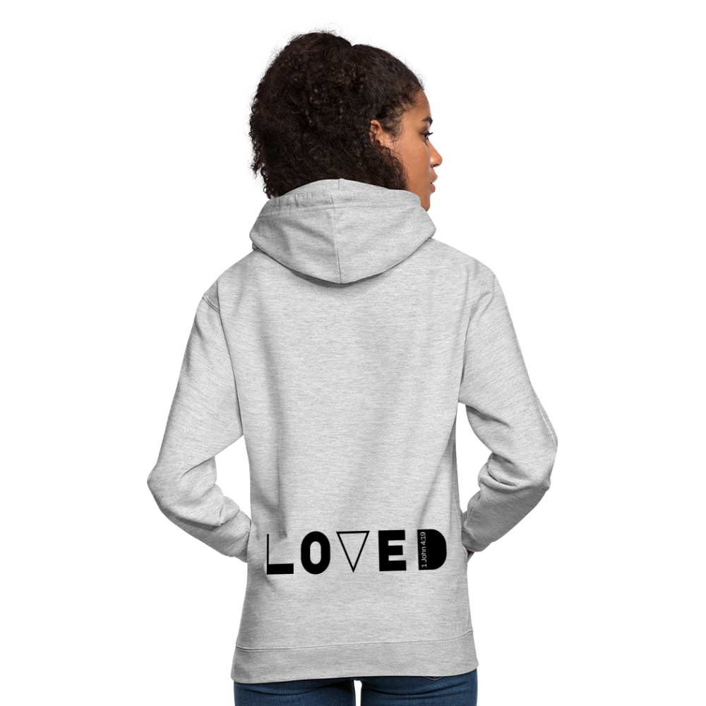 LOVED Unisex Hoodie - light heather grey