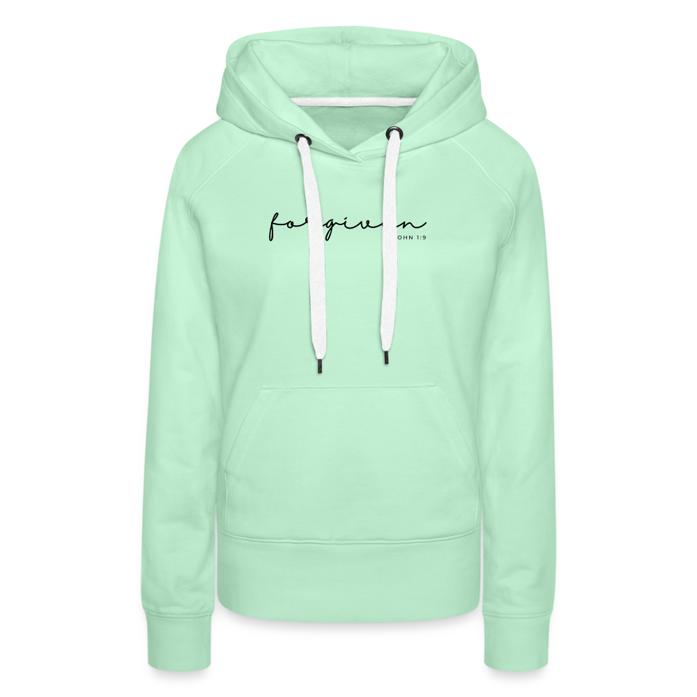 Forgiven Women’s Premium Hoodie - light mint