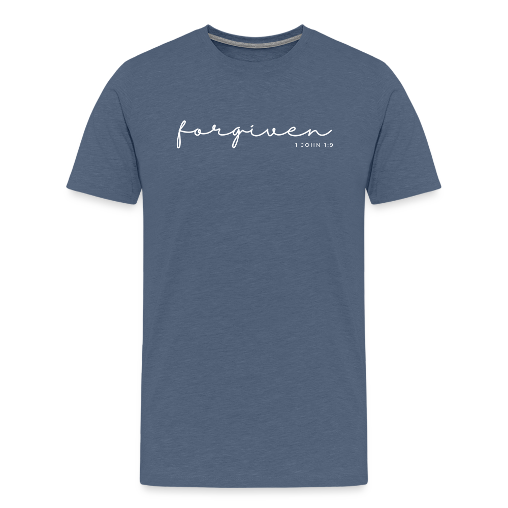 Forgiven Men’s Premium T-Shirt - heather blue
