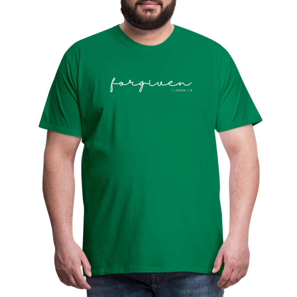 Forgiven Men’s Premium T-Shirt - kelly green