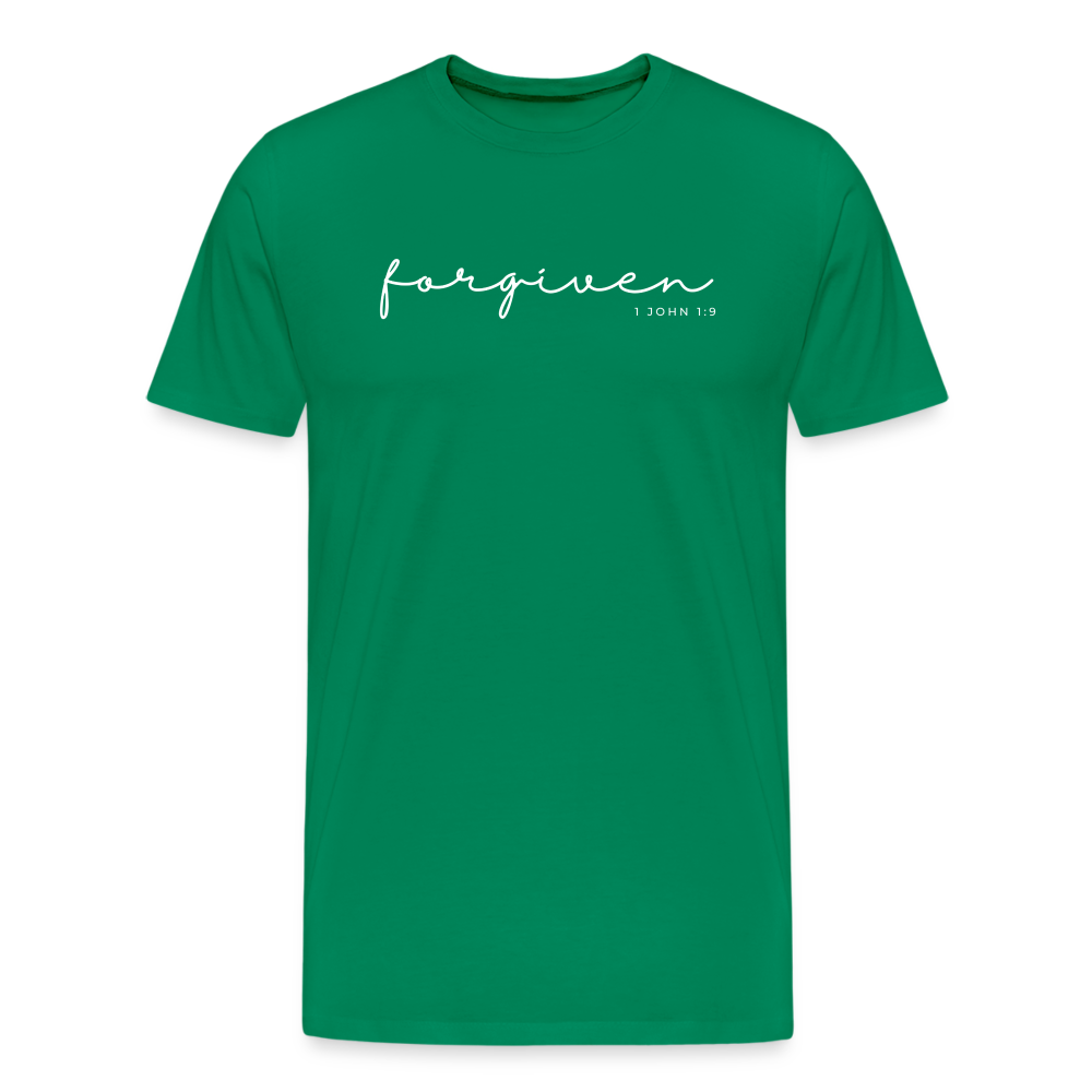 Forgiven Men’s Premium T-Shirt - kelly green