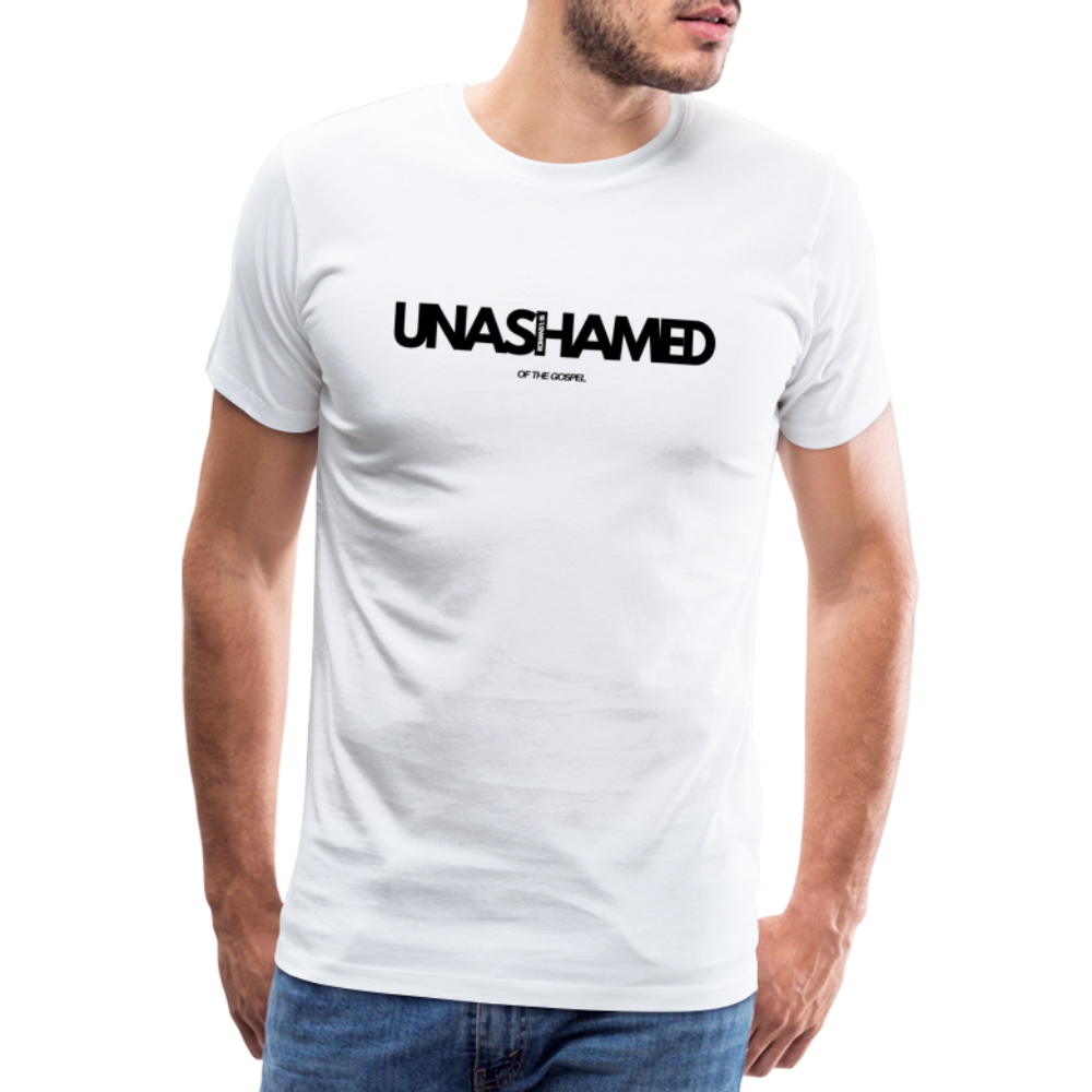 Unashamed Men’s Premium T-Shirt - white