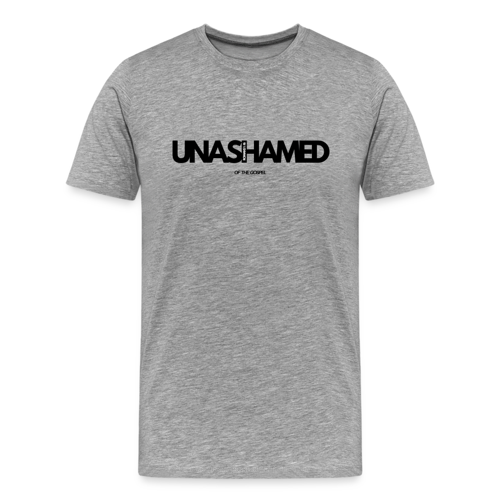 Unashamed Men’s Premium T-Shirt - heather grey