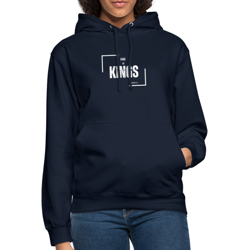 King of Kings Unisex Hoodie - navy